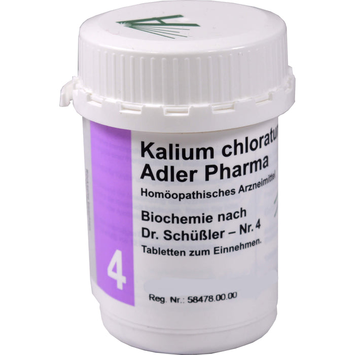 Kalium chloratum D6 Adler Pharma Tabletten, 400 St. Tabletten