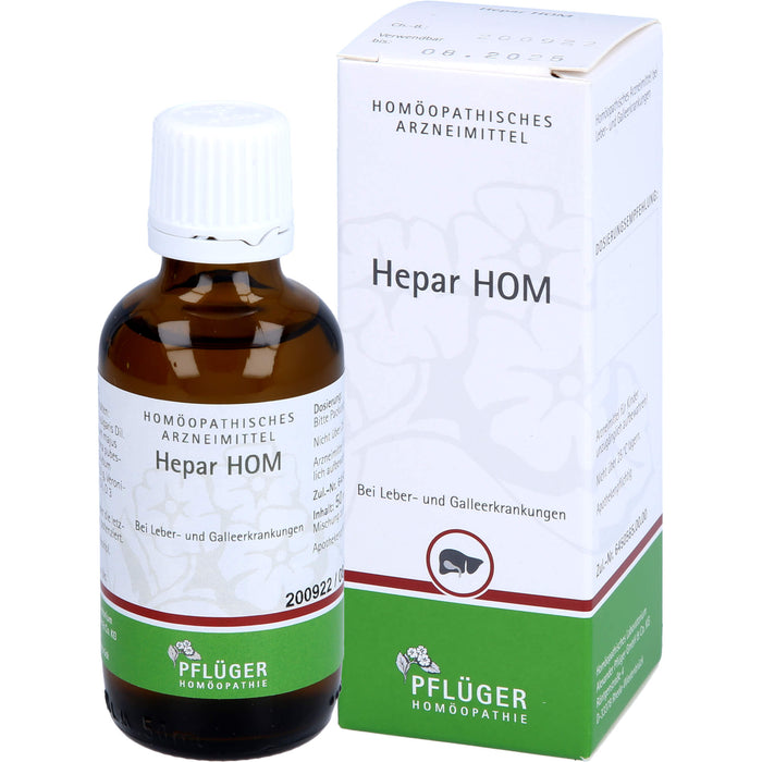 Hepar HOM Tropfen, 50 ml TRO