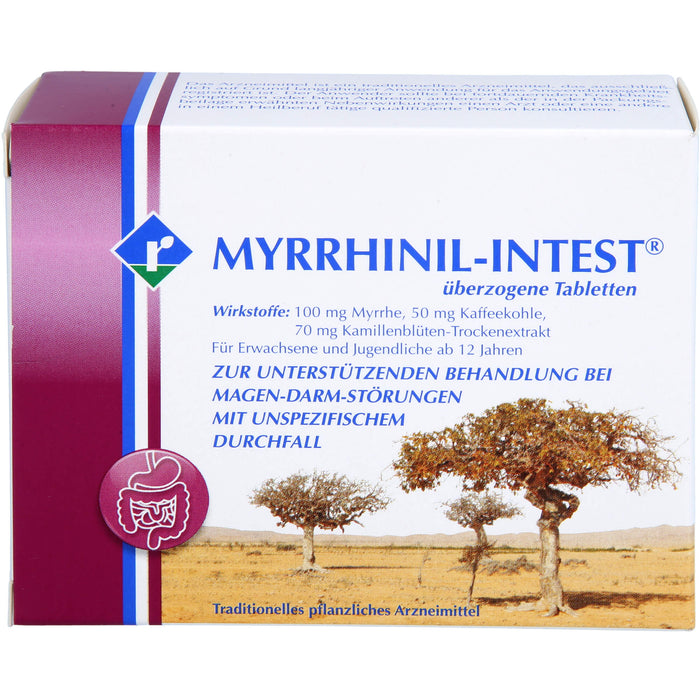 MYRRHINIL-INTEST überzogene Tabletten, 100 pcs. Tablets