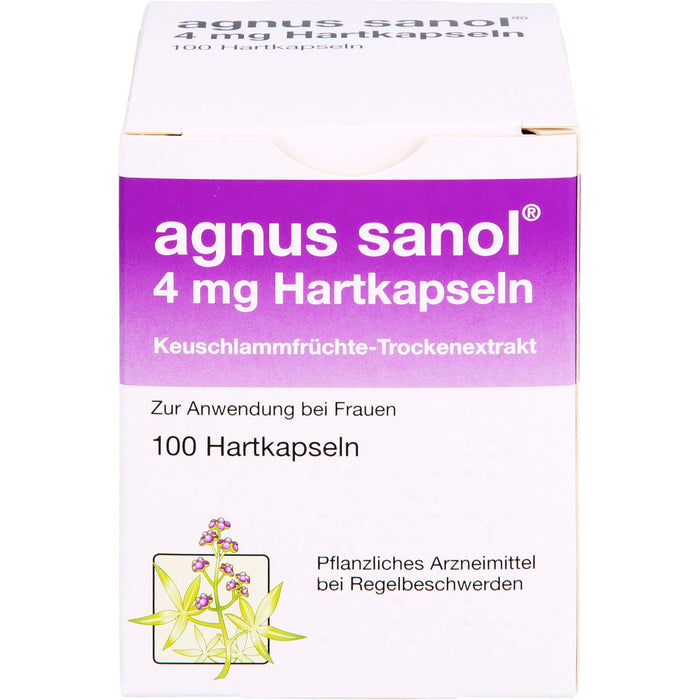 agnus sanol 4 mg Hartkapseln, 100 St HKP