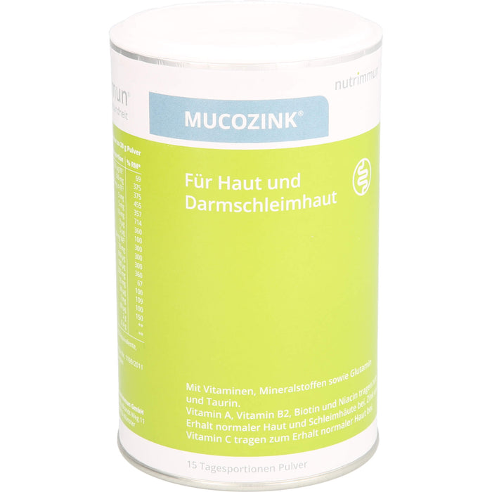 nutrimmun MUCOZINK Pulver, 300 g Pulver