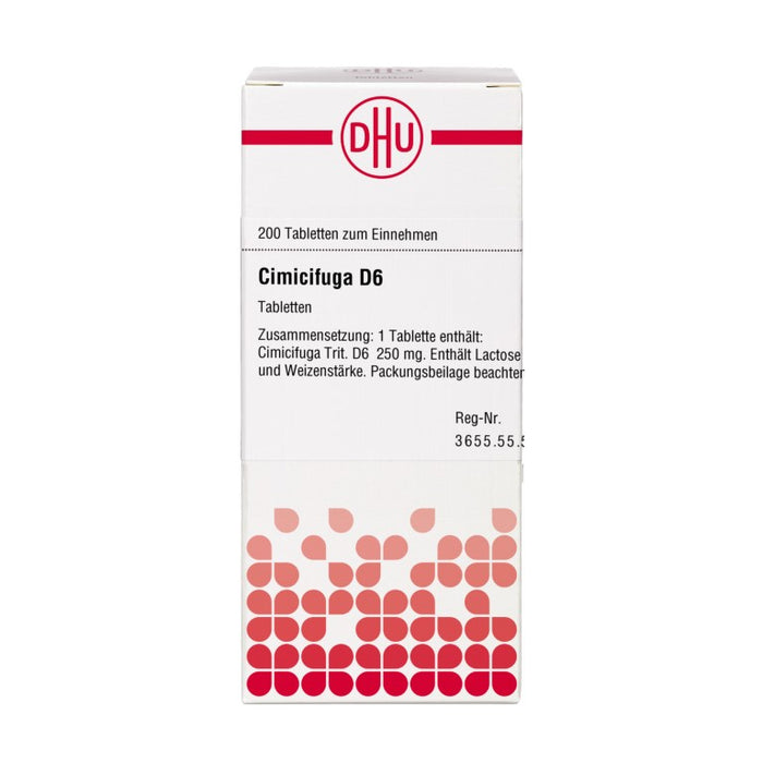 DHU Cimicifuga D6 Tabletten, 200 St. Tabletten