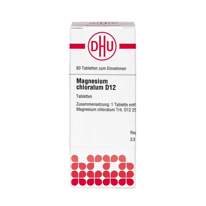 DHU Magnesium chloratum D12 Tabletten, 80 St. Tabletten