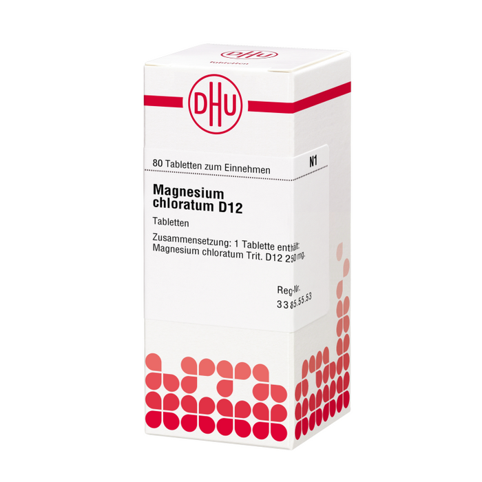 DHU Magnesium chloratum D12 Tabletten, 80 St. Tabletten