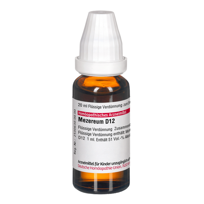 DHU Mezereum D12 Dilution, 20 ml Lösung