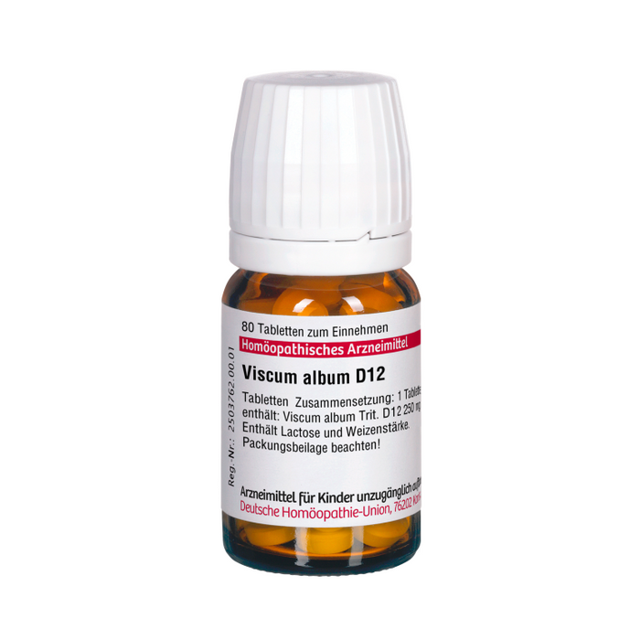 DHU Viscum album D12 Tabletten, 80 St. Tabletten