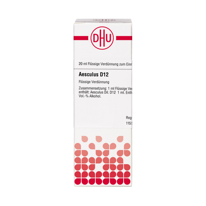 DHU Aesculus D12 Dilution, 20 ml Lösung