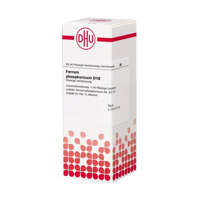 Ferrum phosphoricum D10 DHU Dilution, 20 ml Lösung