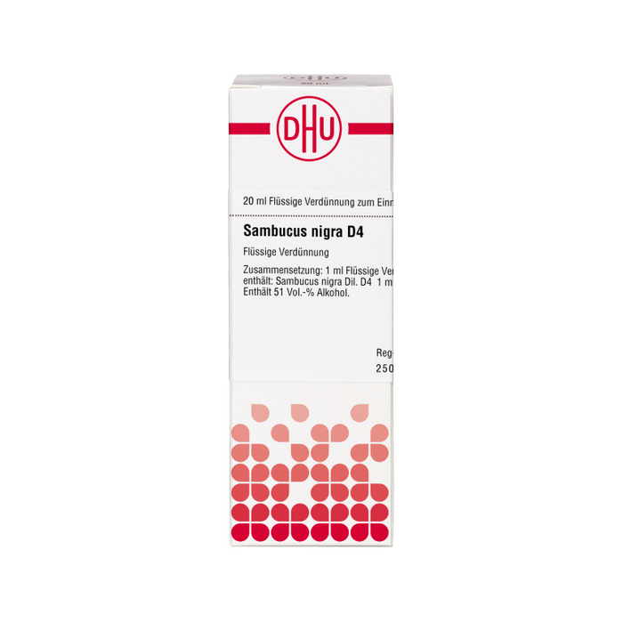 Sambucus nigra D4 DHU Dilution, 20 ml Lösung