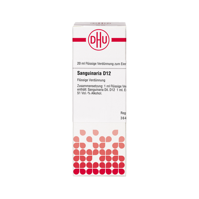 DHU Sanguinaria D12 Dilution, 20 ml Lösung