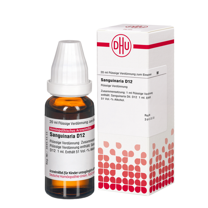 DHU Sanguinaria D12 Dilution, 20 ml Lösung