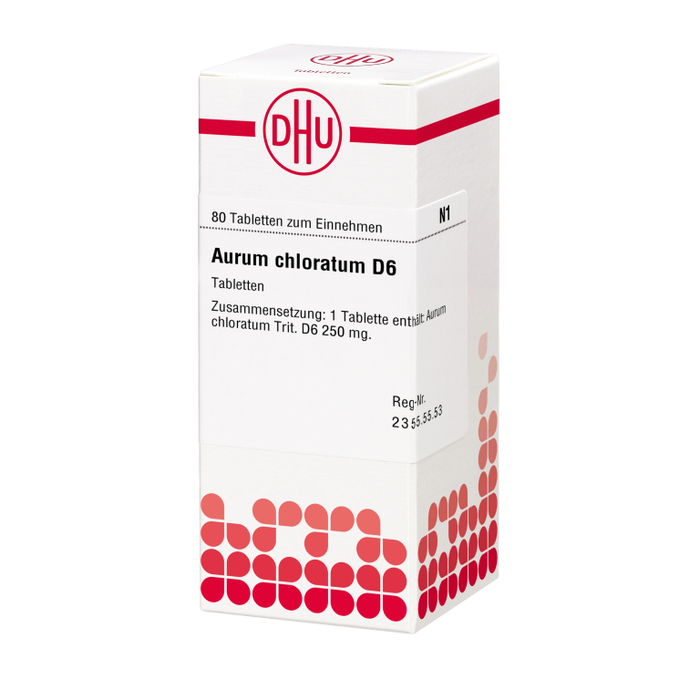 DHU Aurum chloratum D6 Tabletten, 80 pc Tablettes