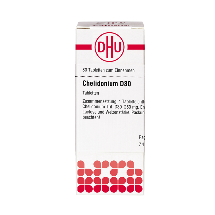 DHU Chelidonium D30 Tabletten, 80 pcs. Tablets