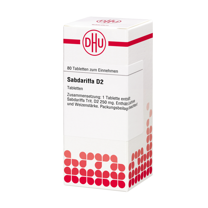 DHU Sabdariffa D2 Tabletten, 80 pcs. Tablets