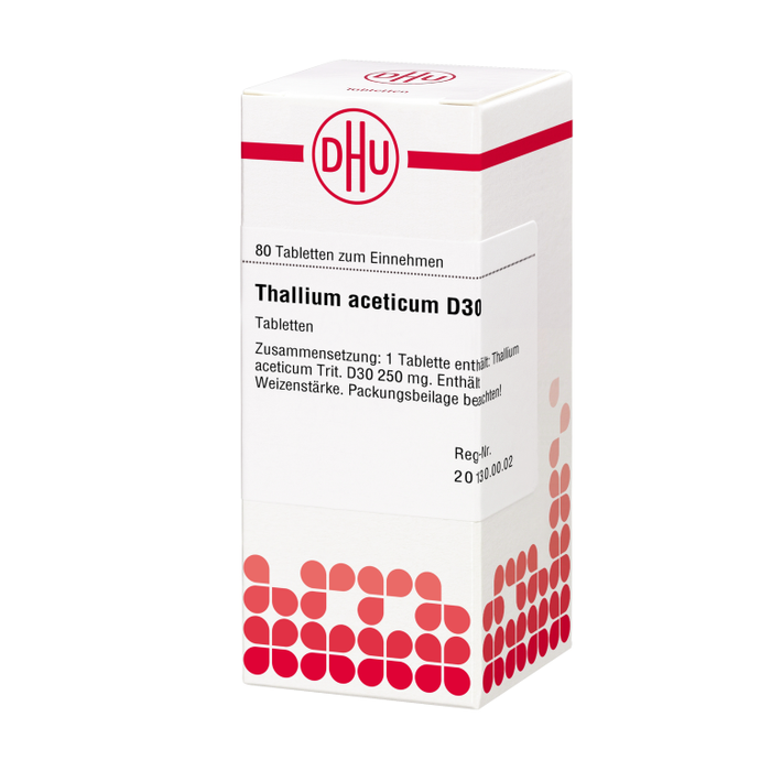 DHU Thallium aceticum D30 Tabletten, 80 pcs. Tablets