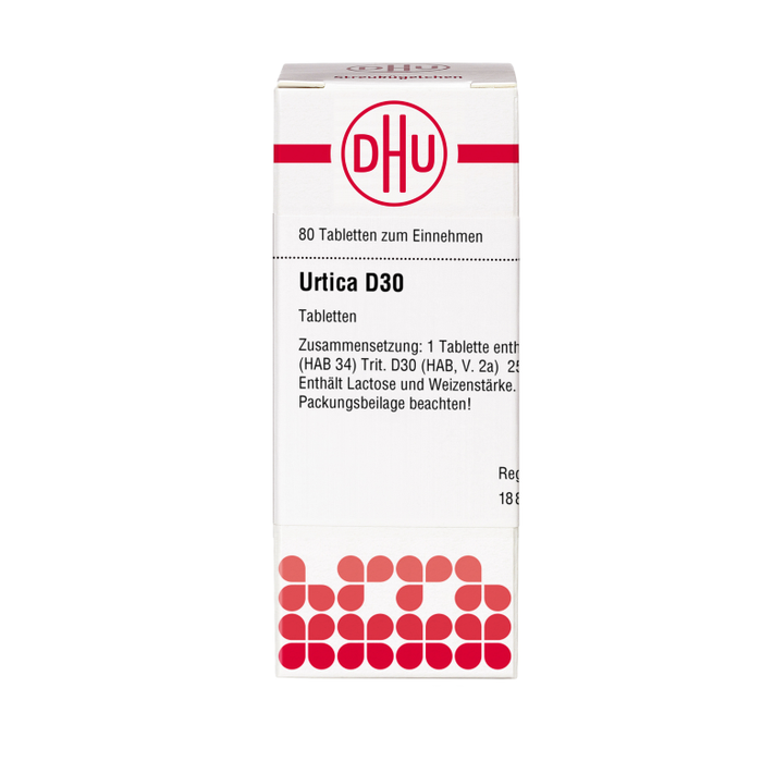 DHU Urtica D30 Tabletten, 80 pc Tablettes