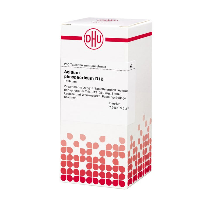 DHU Acidum phosphoricum D12 Tabletten, 200 St. Tabletten