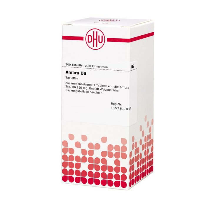 DHU Ambra D6 Tabletten, 200 St. Tabletten