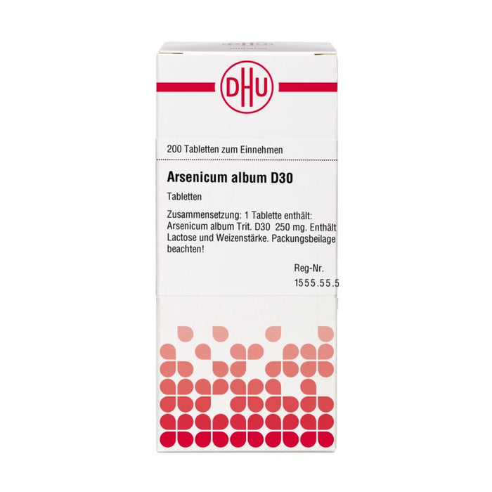 DHU Arsenicum album D30 Tabletten, 200 St. Tabletten