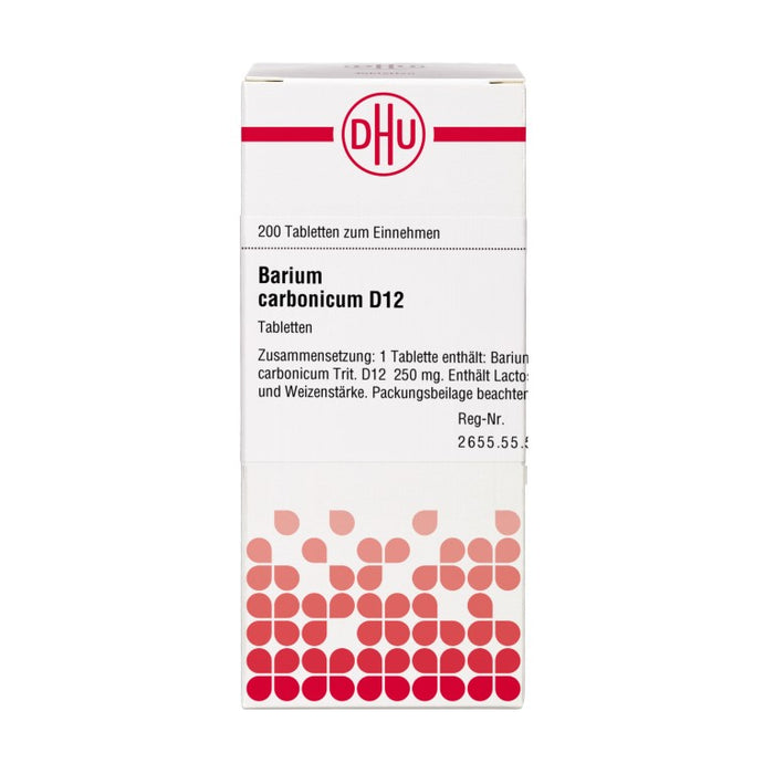 DHU Barium carbonicum D12 Tabletten, 200 St. Tabletten