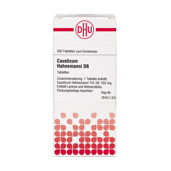 DHU Causticum Hahnemanni D6 Tabletten, 200 St. Tabletten