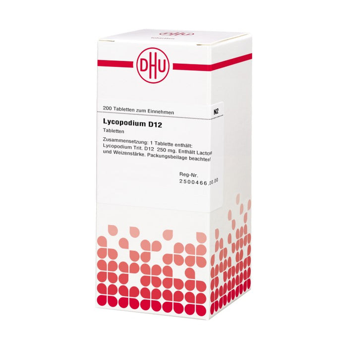 DHU Lycopodium D12 Tabletten, 200 St. Tabletten