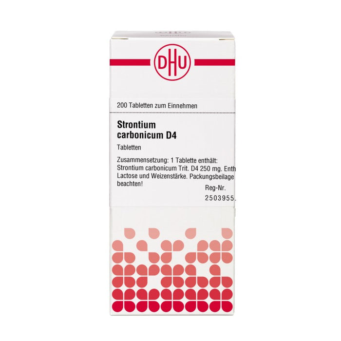 Strontium carbonicum D4 DHU Tabletten, 200 St. Tabletten