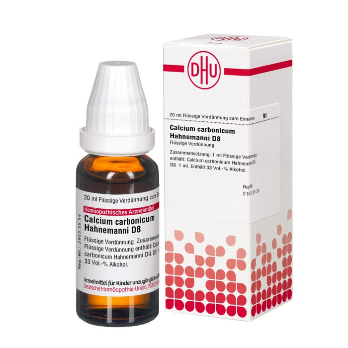 DHU Calcium carbonicum Hahnemanni D8 Dilution, 20 ml Lösung