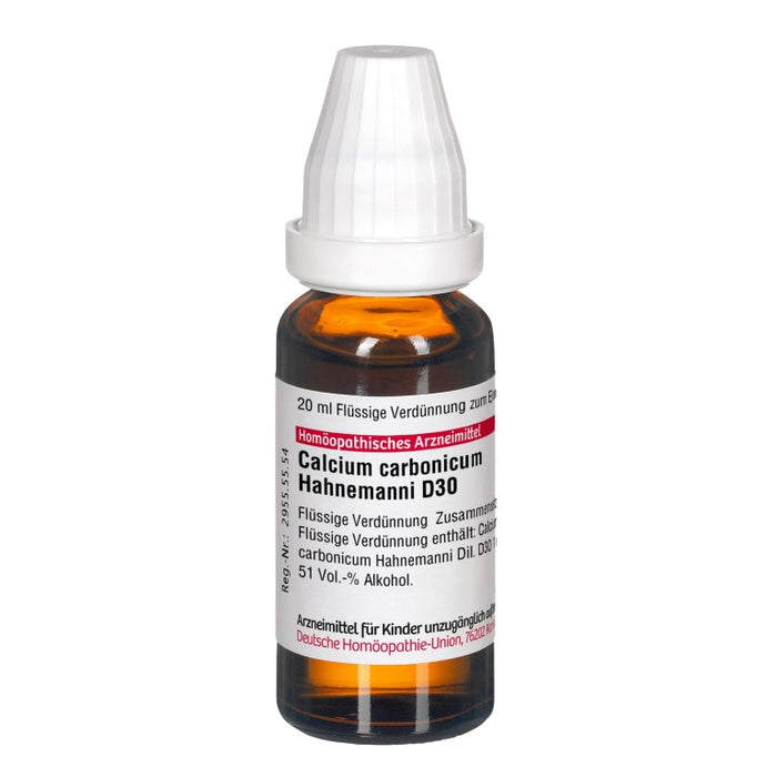 DHU Calcium carbonicum Hahnemanni D30 Dilution, 20 ml Lösung