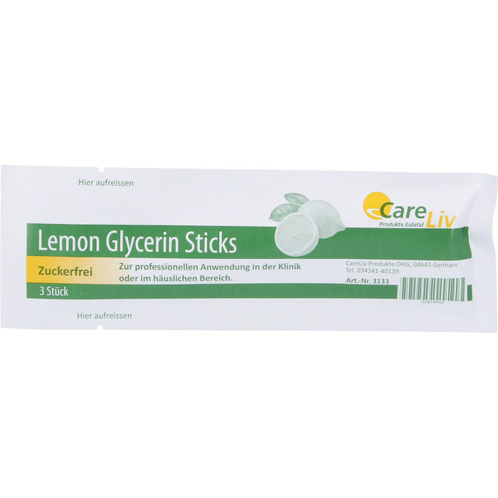 Mundpflegestäbchen Lemon-Sticks, 25X3 St STB