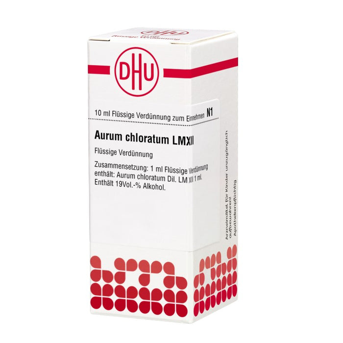 DHU Aurum chloratum LM XII Dilution, 10 ml Lösung