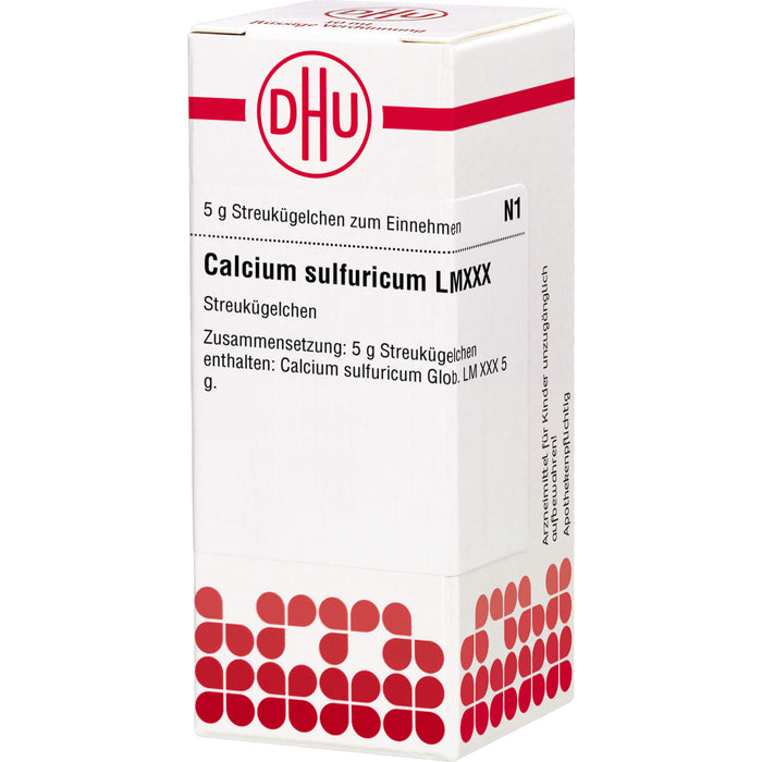 DHU Calcium sulfuricum LM XXX Streukügelchen, 5 g Globules