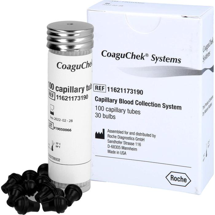 CoaguChek System S Kapillaren, 100 St