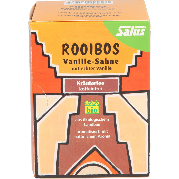 Rooibos Vanille-Sahne Kräutertee bio Salus, 15 St FBE