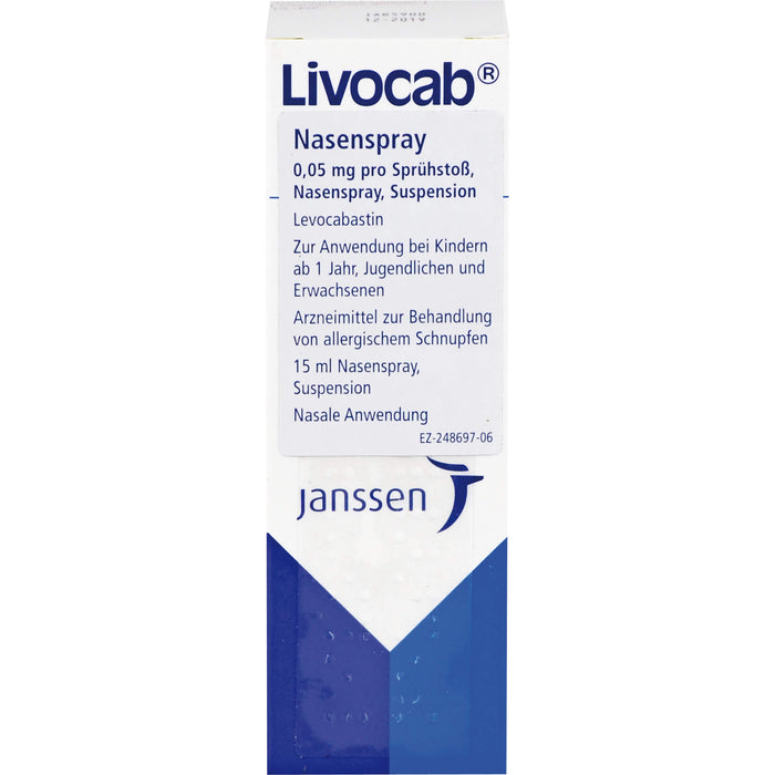 Livocab Nasenspray Reimport EurimPharm, 15 ml Lösung