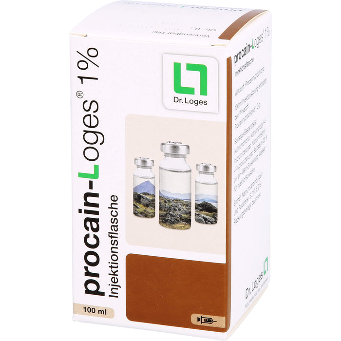 procain-Loges 1% Injektionsflasche, 100 ml Solution