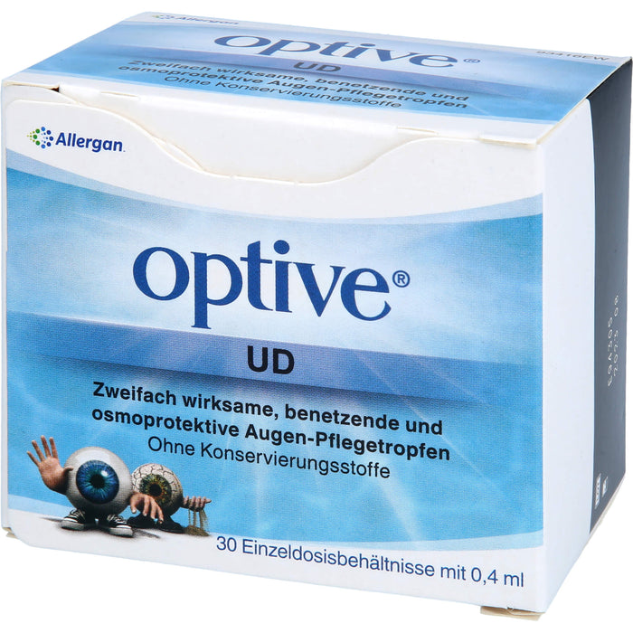 optive UD benetzende und feuchtigkeitsspendende Augentropfen, 30 pc Solution