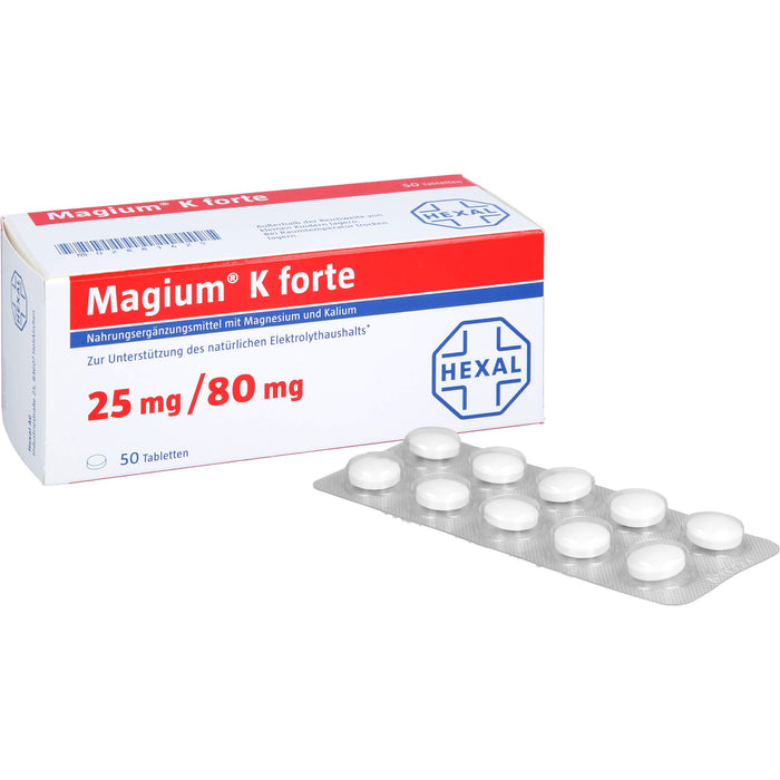 Magium K forte Tabletten, 50 pc Tablettes