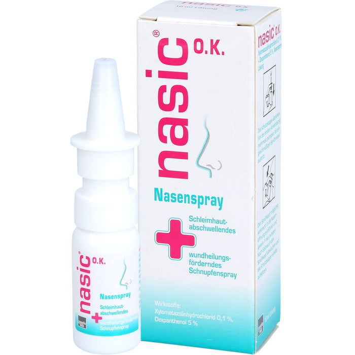 Nasic O.K. Nasenspray, 10 ml Solution