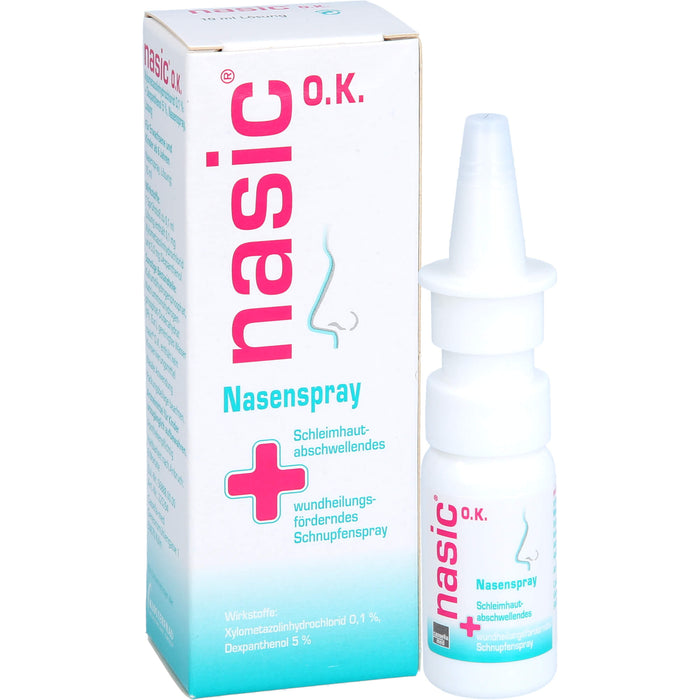 Nasic O.K. Nasenspray, 10 ml Solution