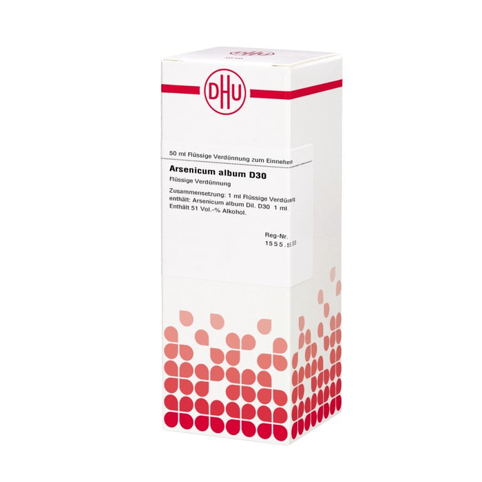 DHU Arsenicum album D30 Dilution, 50 ml Lösung