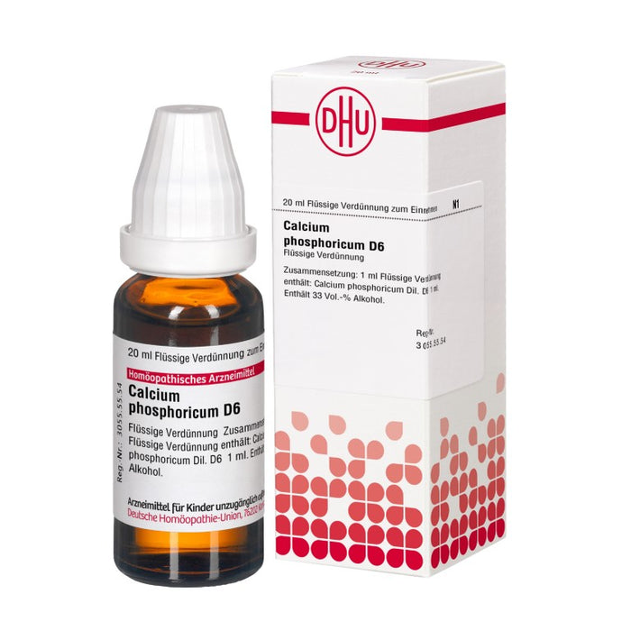 DHU Calcium phosphoricum D6 Dilution, 20 ml Lösung