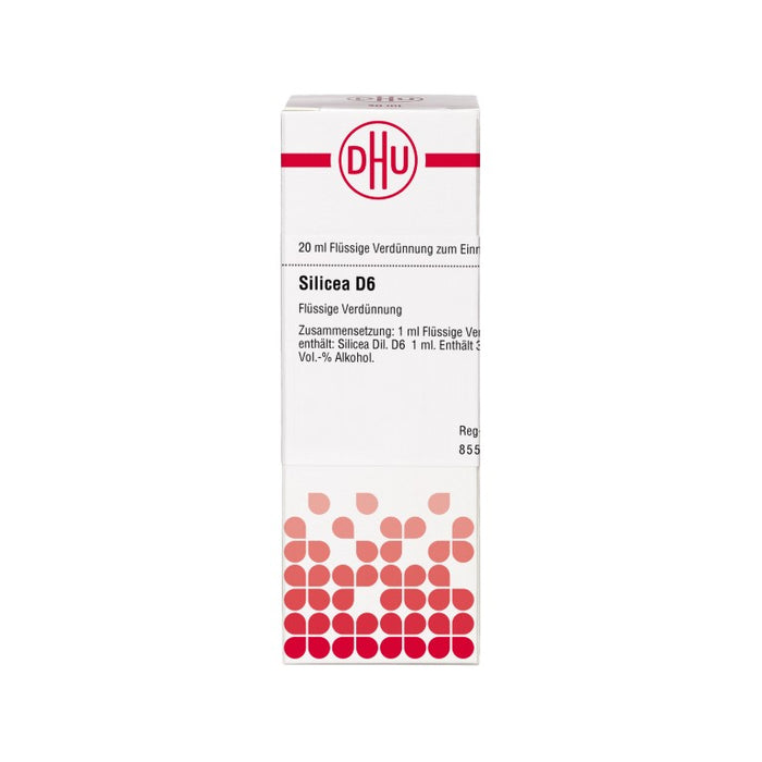 DHU Silicea D6 Dilution, 20 ml Lösung