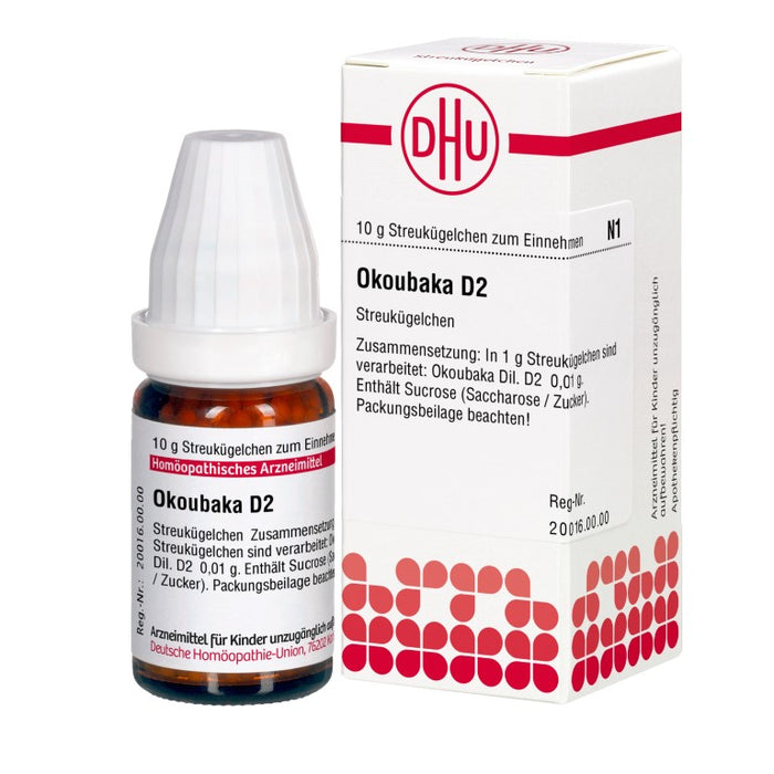 DHU Okoubaka D2 Streukügelchen, 10 g Globules