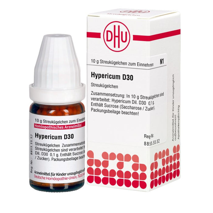 DHU Hypericum D30 Streukügelchen, 10 g Globuli