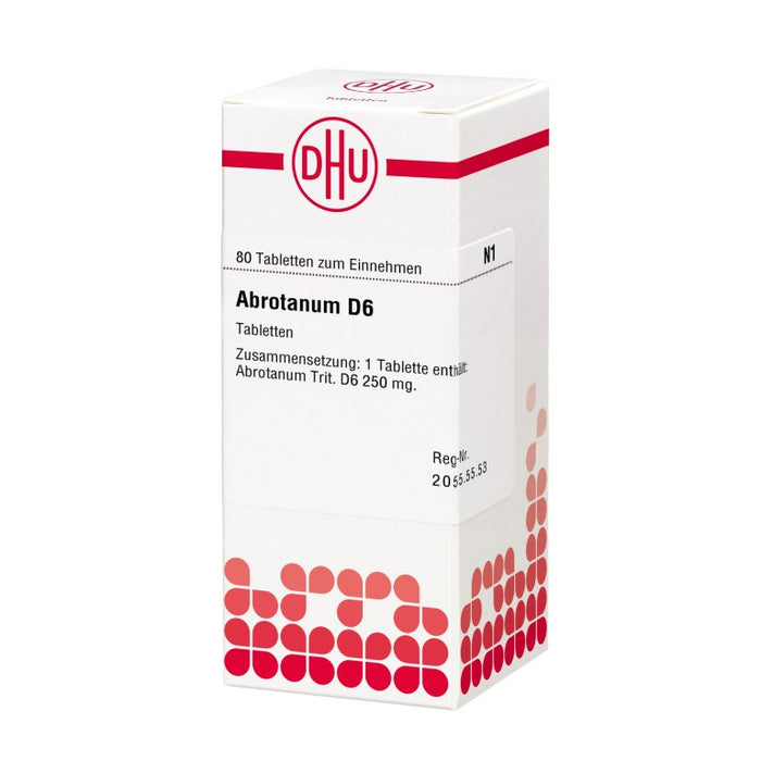 DHU Abrotanum D6 Tabletten, 80 pcs. Tablets