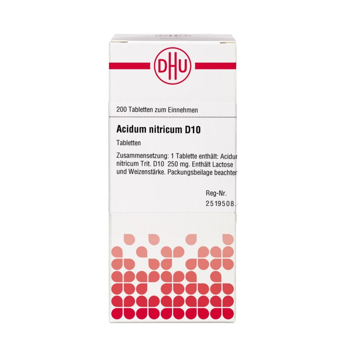 DHU Acidum nitricum D10 Tabletten, 200 St. Tabletten