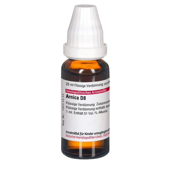 DHU Arnica D8 Dilution, 20 ml Lösung