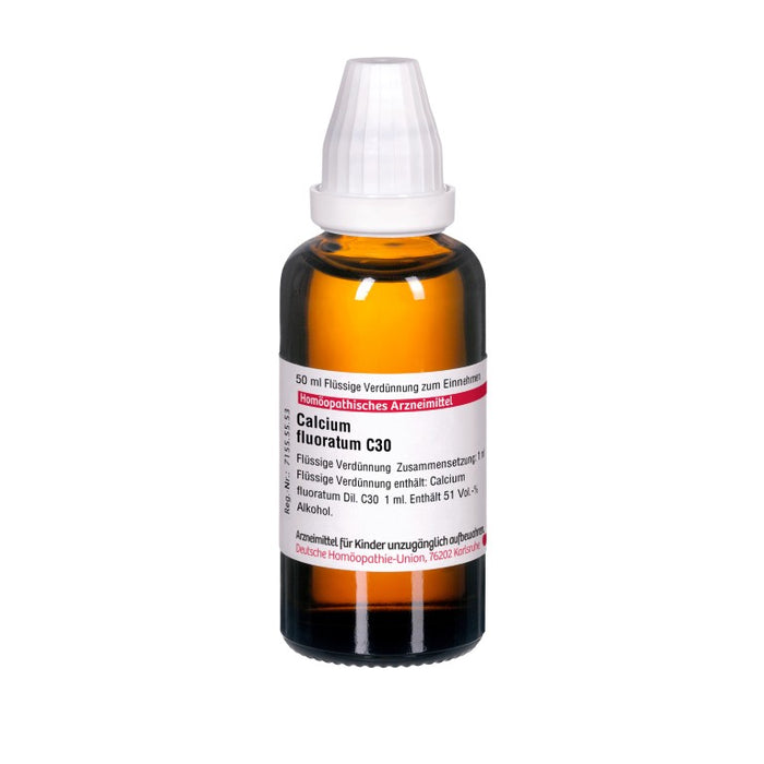 Calcium fluoratum C30 DHU Dilution, 50 ml Lösung