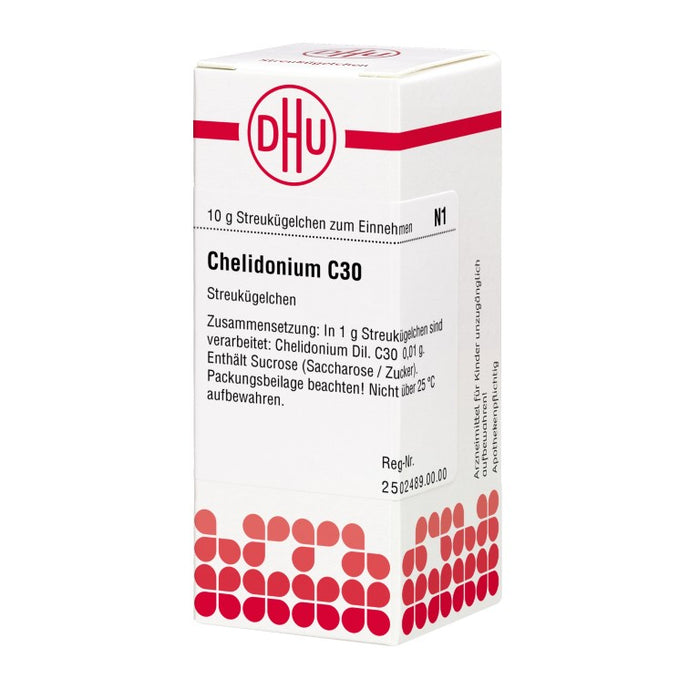 DHU Chelidonium C30 Streukügelchen, 10 g Globules